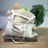 Bolsa de 100% algodón con rejilla - Imagen 2
