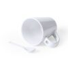 Taza de Cerámica blanca cónica - Imagen 2