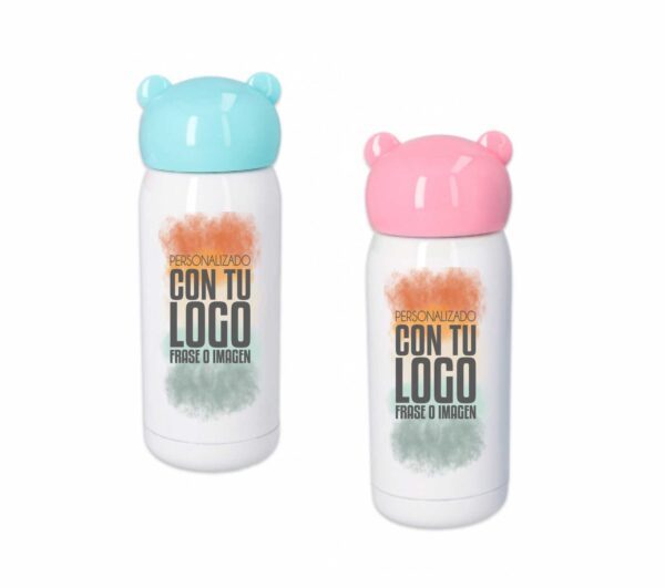 Botella térmica acero inoxidable oso 300ml