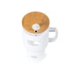 Tarro Cristal y Bambú con Funda Silicona  1,1 L. - Imagen 3