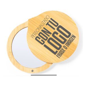 Espejo de Bambú cierre magnético