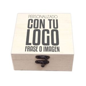Caja de madera pino 12x12
