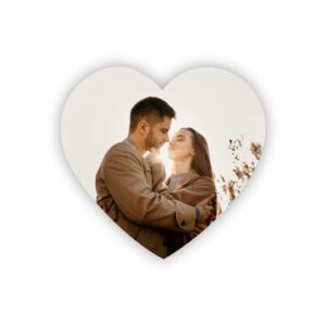 Iman corazón de madera 5.3x5cm