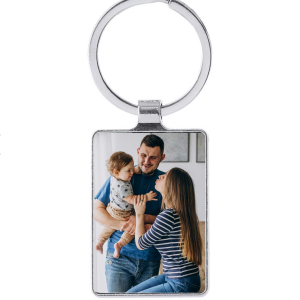 Llaveros de metal con fotos